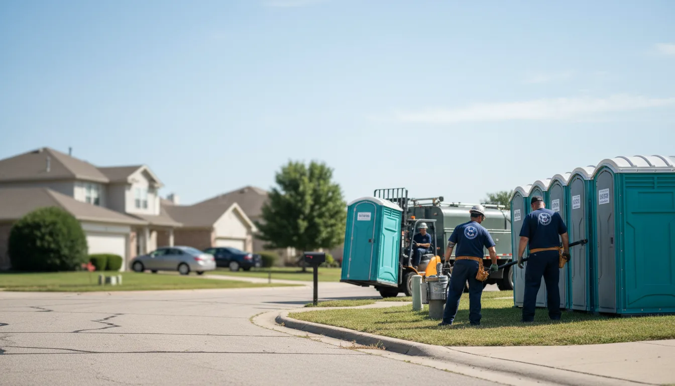 Porta Potty Rental in Vidor, TX near me